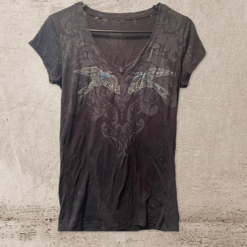 Burnout vneck too